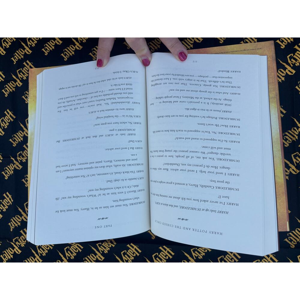 Harry Potter and The Cursed Child ~Parts One and Two~ Brand New - Picture 4 of 5